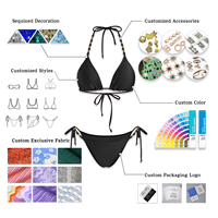 Usine de vêtements OEM, vêtements de plage pour femmes imprimés sur mesure en gros, maillots de bain sexy pour femmes, bikini, maillots de bain ODM, maillots de bain 2 pièces
