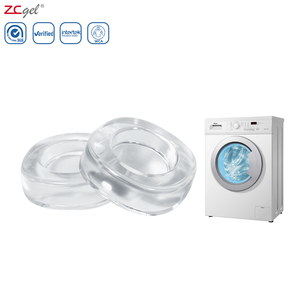 Almohadilla Transparente <span class=keywords><strong>para</strong></span> <span class=keywords><strong>Lavadora</strong></span>, Base Antideslizante y Antichoque, Alfombrilla Multifuncional Autoadhesiva de Goma PU - Product Image 3