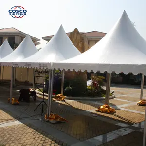 Tente en aluminium de pagode de garage de structure en aluminium de haute qualité pour le salon commercial d'exposition