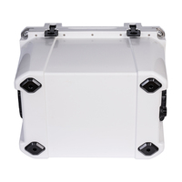 Glacière isotherme portable Kuer 35QT personnalisée pour le camping et la pêche, avec coque rigide et blocs de glace, pour l'extérieur