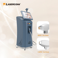 Machine à diode laser d'épilation Alexandrite multi-longueurs d'onde avec refroidissement par air/eau/semi-conducteur et écran tactile HD 15,6 pouces