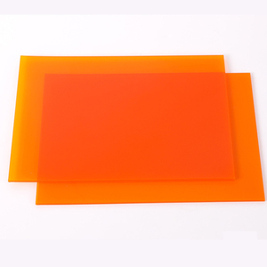 <span class=keywords><strong>Plaque</strong></span> en <span class=keywords><strong>polycarbonate</strong></span> solide transparente orange, anti-UV, haute résistance aux chocs, pour découpe CNC, directement de l'<span class=keywords><strong>usine</strong></span> - Product Image 4