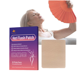 Patchs de sommeil pour soulager la ménopause, 8 pièces, soutien contre les bouffées de chaleur, force accrue - Product Image 1