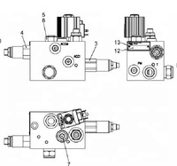 Bloc de charge hydraulique SMV7-8ECB90  NO. :6055.218     3772048
