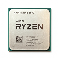 Ryzen5 5600G 6C/12T 3.9GHz 16MB L3 Vega7 Graphics AM4 65W CPU Desktop