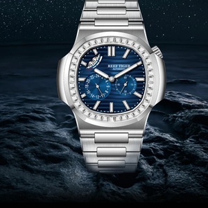 Men <b>Automatic</b> Watch Square Luxury Mechanical <b>Wristwatch</b> Luminous Date,24 Hours,Small Second Dial - Product Image 4