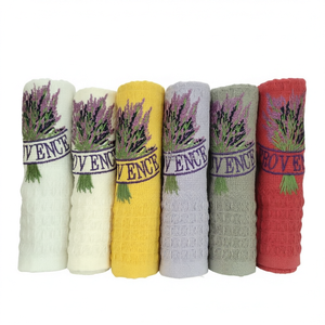 Essuie-tout de cuisine 100% coton naturel tissé à carreaux, écologique, séchage rapide, multi-usages, très doux, très absorbant - Product Image 1