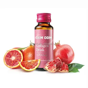 Produttore di bevande al collagene OEM ODM 50ml succo di collagene in fibra liquida collagene liquido naturale biocell con hyalur