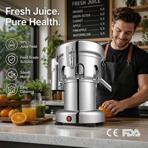 Extractor <span class=keywords><strong>de</strong></span> Jugos Centrífugo Comercial BANMO, Extractor <span class=keywords><strong>de</strong></span> Jugos <span class=keywords><strong>de</strong></span> Frutas y Verduras <span class=keywords><strong>de</strong></span> Acero Inoxidable, Alta Capacidad, Motor <span class=keywords><strong>de</strong></span> Cobre Puro, Profesional - Product Image 1