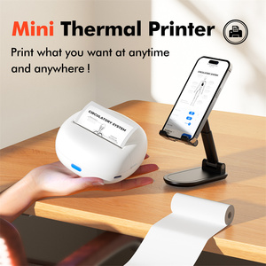 2025 <span class=keywords><strong>A2</strong></span> Mini xách tay mini nhiệt máy in nhãn xách tay giấy Maker không dây Sticker Máy inkless ghi nhãn cho văn phòng nhà - Product Image 4