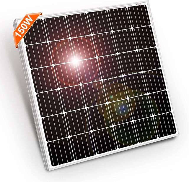 Allpower Eco-friendly Mono Solar Panel 18v 19.8v 24v 36v 10w 20w 30w 50w 60w 80w 100w Rigid Solar Panel for Solar Generators