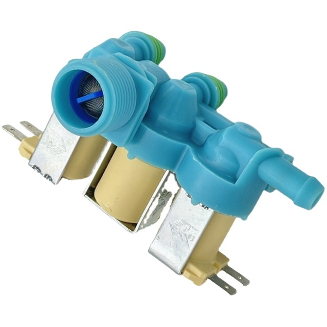 Inlet Water Solenoid Valve Dc62-00266e Inlet Water Solenoid Valve 3-way Outlet Valve for Samsung Washing Machine