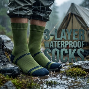 Chaussettes respirantes et imperméables pour hommes et femmes, idéales pour la randonnée, le vélo, la pêche et le ski - Product Image 5