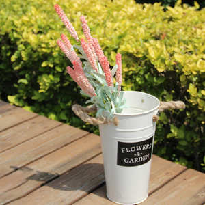 M247 12หัวโฟม PE ลาเวนเดอร์<span class=keywords><strong>สาขา</strong></span>ยาวช่อดอกไม้ผ้าไหมพลาสติกประดิษฐ์ดอกไม้ตกแต่ง - Product Image 6