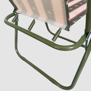 Silla Plegable de Metal Resistente, Portátil <span class=keywords><strong>y</strong></span> Ligera, con Respaldo Alto, para Camping, Playa <span class=keywords><strong>y</strong></span> Exteriores, Venta al por Mayor, Silla de Playa - Product Image 5