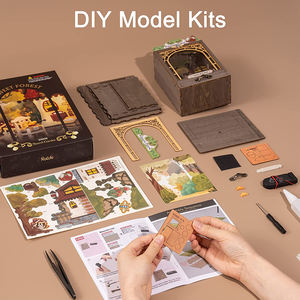 Robotime Rolife Wood Crafts DS026 Sweet Forest Puzzles en <span class=keywords><strong>bois</strong></span> Kit cadeau DIY Miniature House - Product Image 3