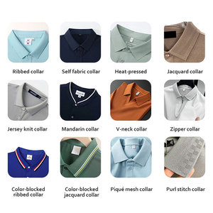 공장 직판 여름 남성용 폴로 아이스 실크 티셔츠 젊은 중년 플러스 사이즈 반팔 자수 카라 니트 솔리드 - Product Image 3