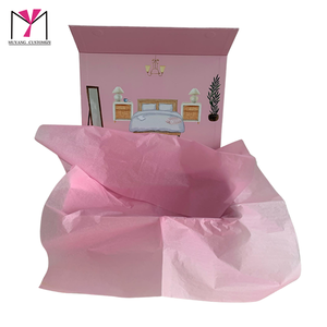 2026 MUYANG High Quality <b>pink</b> Fancy Wig <b>Box</b> Packaging Customized Logo - Product Image 3