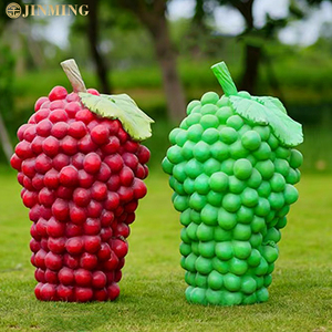 Usine artisanale résine artisanat Statues <span class=keywords><strong>en</strong></span> fibre de verre fraise pomme fruits et légumes jardin et ferme décorations - Product Image 5