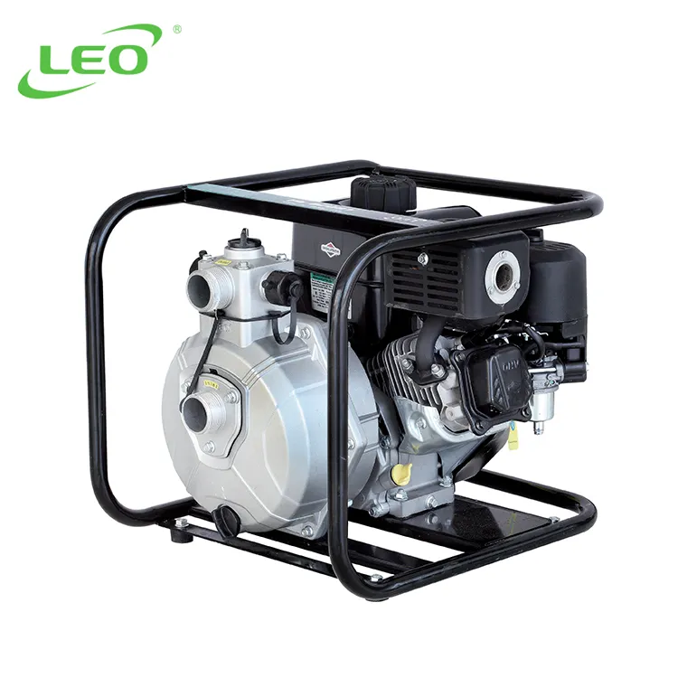 Leo LGP20-4G Benzine Waterpomp 4 Takt Benzine Water Pompen Machine Manual Hand Waterpomp