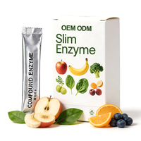 OEM Private Label Slank Enzympoeder Natuurlijk Fruit Spijsverteringsmiddel Voedingsmiddelkwaliteit Gefermenteerde Grondstof Bulkvoorraad Volwassenen Superfood