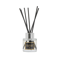 Huming bouteille en verre de parfum de décoration de maison de luxe diffuseur d'huile essentielle naturelle de roseau aromathérapie ensemble cadeau de bougie parfumée