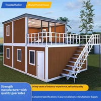 Maisons préfabriquées intégrées mobiles et décorées, modèle 3*6*2.8, 5+, pour conteneurs maritimes, Jiangsu Zhejiang Shanghai