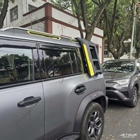 Accessoires extérieurs Jetour Traveler T2 pour échelle de voiture sur la vitre arrière, échelle latérale de toit modifiée, accessoires Jetour