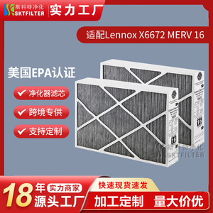 Scott Carbon Clean 16 <b>Air</b> Filter 24.8x15.8x4.3 MERV 16 Furnace Filter Replacement - Product Image 4