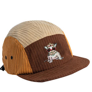 2025 Vintage casquette de Baseball pour enfants à bord souple à bord court cinq pièces en velours côtelé pour l'automne hiver <span class=keywords><strong>Camping</strong></span> pour hommes et Couples - Product Image 3