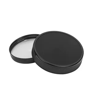 Colorful Coated Aluminum Circle Plastic Cap for 70mm Neck Plastic Bottles