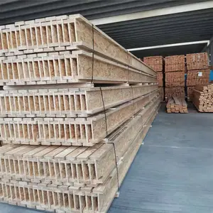 Vigueta de madera de pino LVL OSB, 300x63mm, para construcción