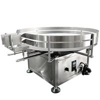 Neueste vollautomatische Flaschensammelmaschine 2026 mit 800mm Revolver-Drehtisch für 30-80mm Flaschen, 60 Flaschen/min Hochgeschwindigkeit