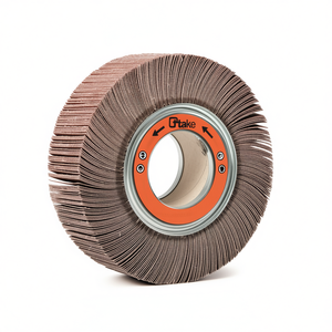 TTAKE Roue à lamelles abrasives 165x50x54 mm avec trou pour le meulage et le polissage - Product Image 2