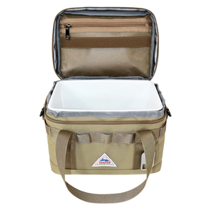 Sac de camping décontracté SENDA grande capacité, réutilisable, réglable, isolant, résistant à l'eau, écologique, durable, en polyester avec fermeture éclair - Product Image 4