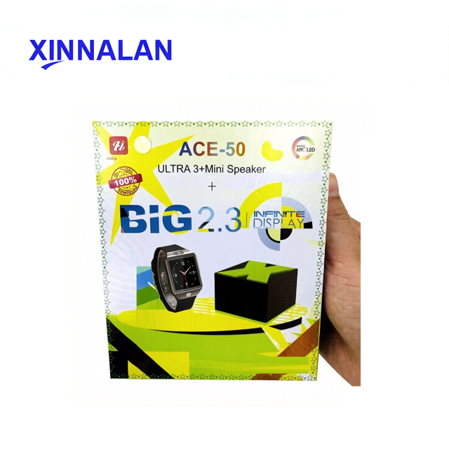 Hot Selling Smart Watch Set Wireless Speaker 2-in-1 Ultra3 Sports Wristwatch Mini Music Box ACE-50