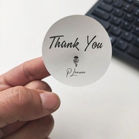 2x2 3x3 cercle personnalisé Logo étiquette impression bricolage merci de soutenir notre petite entreprise autocollant pour boîte d'emballage ou Carton