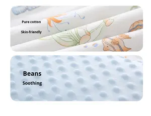 Edredón Nórdico Infantil <span class=keywords><strong>con</strong></span> Estampado de Animales de Dibujos Animados, Calmante, Universal para Todas las Estaciones, <span class=keywords><strong>con</strong></span> Relleno de Poliéster Antiestático y Antibacteriano - Product Image 5