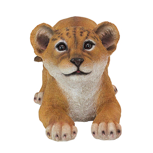 Statuetta Tibesti in resina Lion Cub of The Sahara Animal Statue - Product Image 4