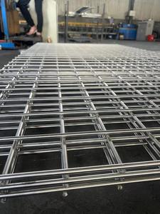 1 "X 1/2" 아연 도금 용접 와이어 메쉬 패널/PVC 코팅 용접 와이어 메쉬 롤/용접 와이어 메쉬 울타리 패널 - Product Image 2