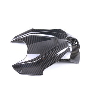 Cubierta de Tanque de Fibra de Carbono ZHONGHONG, Color Negro Brillante, para S1000RR S1000R M1000RR 2019-2025, Ligera y Duradera - Product Image 6
