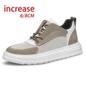Zapatillas Deportivas Transpirables para Hombre, con Aumento de Altura Invisible de 8 cm, Modernas, Casuales, para Uso Diario, con Forro de Malla - Product Image 1