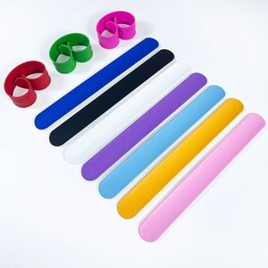 Bracelet en silicone uni à clipser, type slap, pour événements d'entreprise, vente en gros - Product Image 4