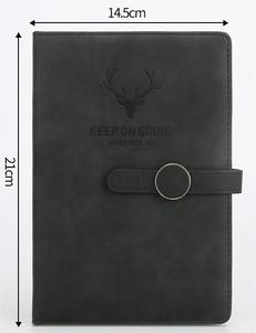 High Quality Custom A5 Leather Notebook 100 Sheets Hardcover with Magnetic Closure Cheap <b>Gift</b> - Product Image 4