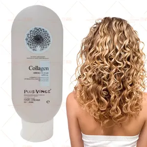 Huati Sifuli Plus-Vinge 350ML Nature Moisturizing Curl Activator Defining Curly Curling Cream for African Curly Wave Hair 350ml