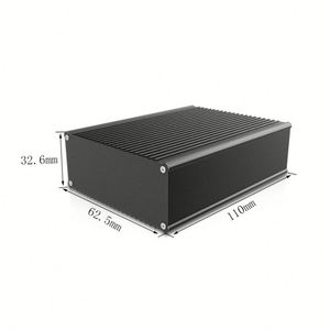 Caja de Proyectos para Baterías Eléctricas, Recubrimiento en Polvo Personalizado, Aleación de Aluminio Extruido, Protección IP54, Carcasa Electrónica para Audio - Product Image 1