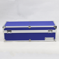 50 pièces de monnaie capacité de dalle boîtier en aluminium mallette de rangement de transport de haute qualité pour le Support de dalle toute la personnalisation boîtier en aluminium