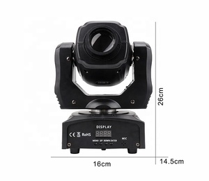 Đèn Laser New Top Bí Ẩn 60W LED Di Chuyển Đầu Dj Câu Lạc Bộ Đêm Disco Sân Khấu Chùm <span class=keywords><strong>Mini</strong></span> Đèn Đảng Đám Cưới Laser 7R 230 Ánh Sáng Tại Chỗ - Product Image 4