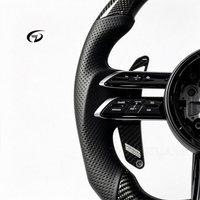 Volant de luxe en cuir et fibre de carbone SYX pour Mercedes-Benz GT GLS63 CLA Classe E Classe S W205 W222 W223 W213 W177 W463