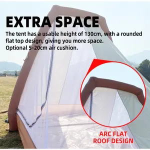 Waterproof Camping Tent 2 Person Couple Camping Tent Inflatable Camp Tent For Party Travel